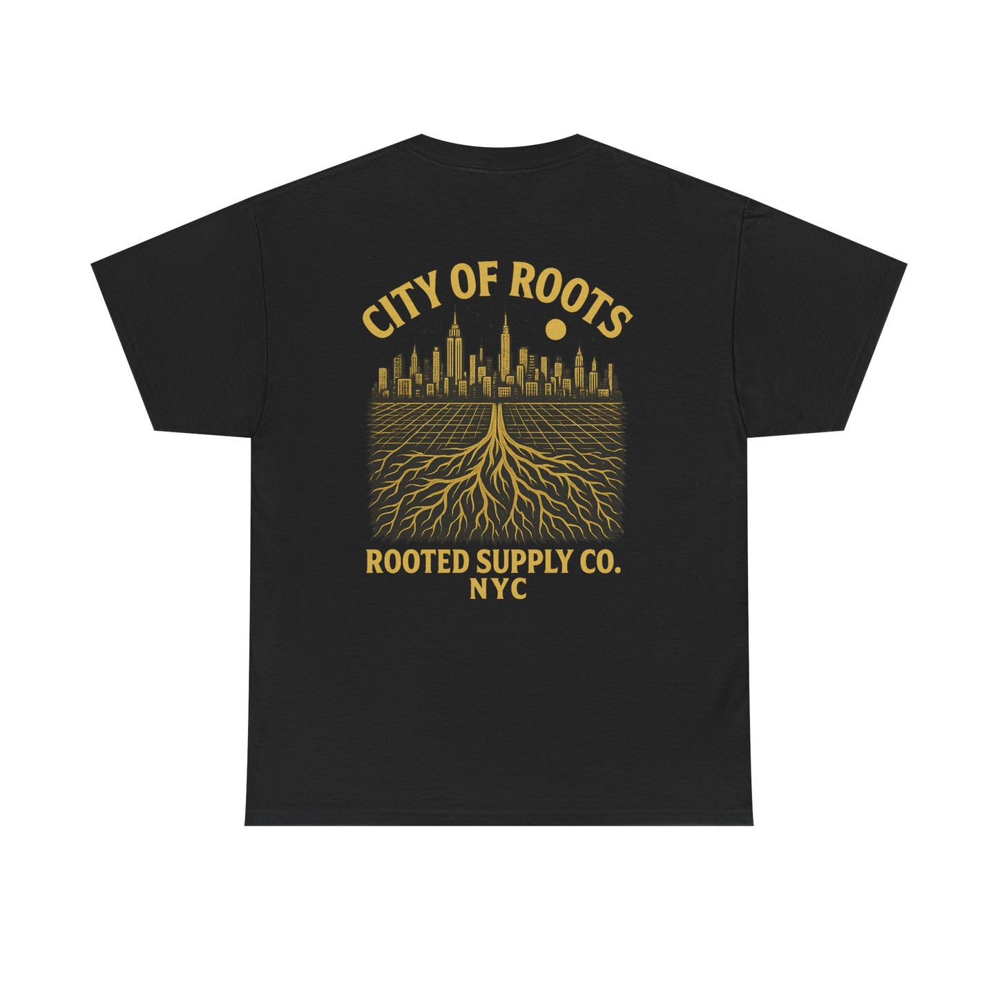 City of Roots Graphic Tee – Rooted Supply Co. NYC | Urban Streetwear T-Shirt