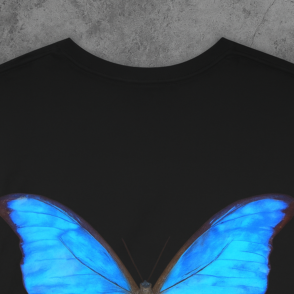 Electric Blue Butterfly Tee | Rooted Supply Co. NYC