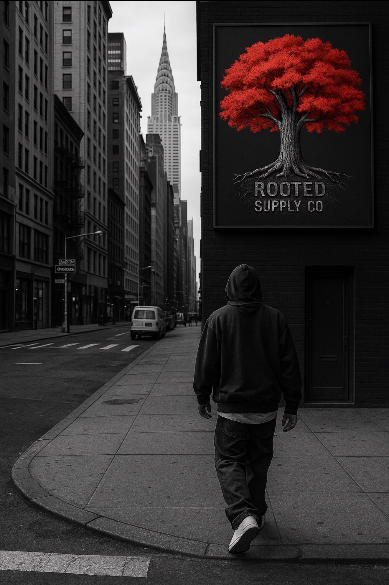 City Streets Hoodie | Rooted Supply Co. NYC